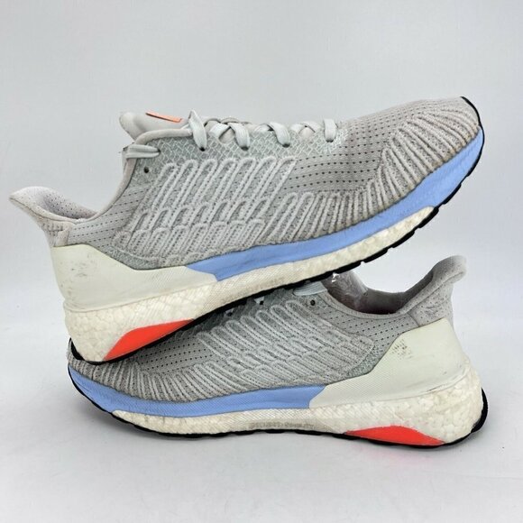 Adidas Solar Boost ST 19 Grey Light Blue Women Sneaker Shoes G28037 Size 6 - Picture 9 of 12